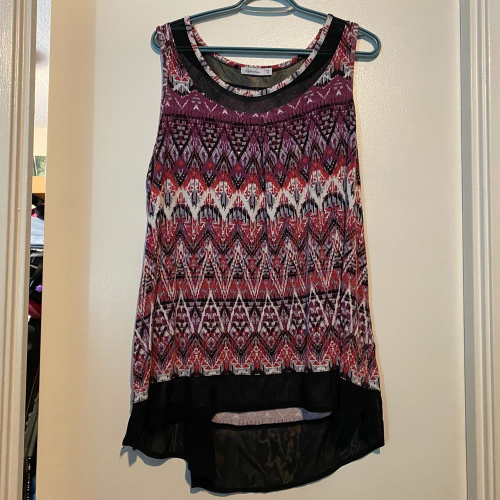 REITMANS LACE TRIM TUNIC